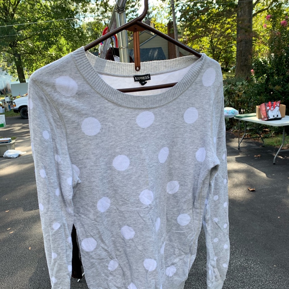 Express Women’s Polka Dot Sweater